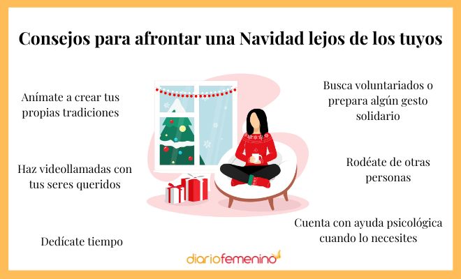 Estrategias útiles para vivir una Navidad lejos de casa