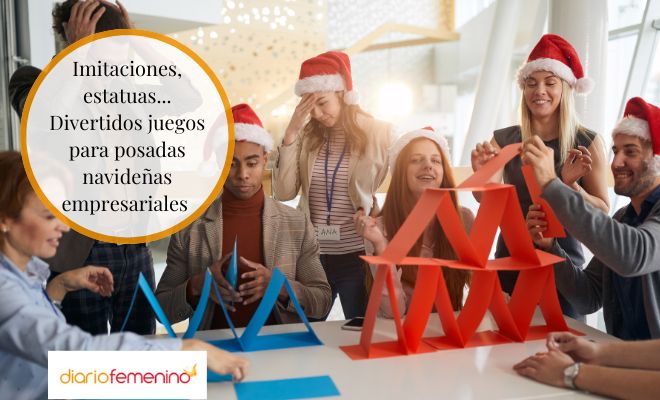 Juegos para posadas de empresas en Navidad