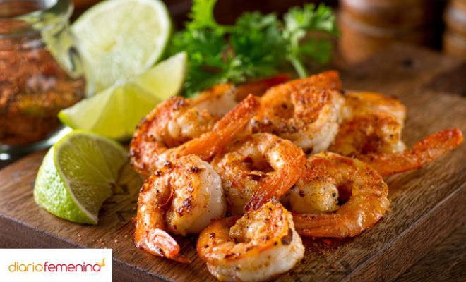 Receta de gambas al cava para Navidad