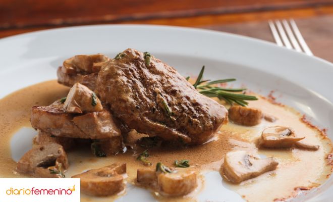 Receta de solomillo al roquefort