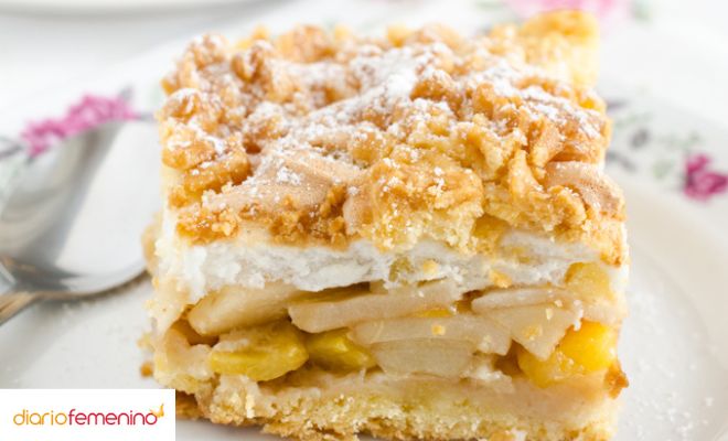 Receta de crujiente de peras