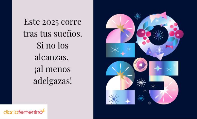 Año Nuevo 2025: frase muy graciosa