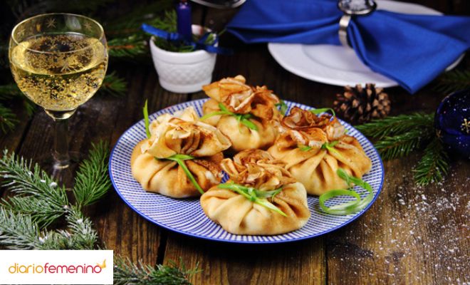 Receta de hojaldritos fríos para Navidad