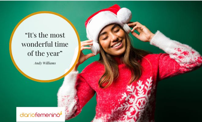 Frases bonitas de canciones de Navidad en inglés