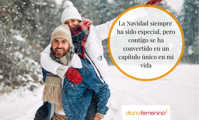 Frases bonitas y tiernas para la primera Navidad con tu pareja