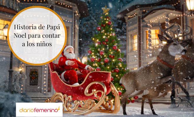 Historia de Papá Noel para los niños