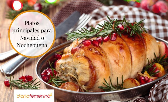 Recetas de Navidad: platos principales para Navidad Recetas de Navidad: platos principales para Navidad