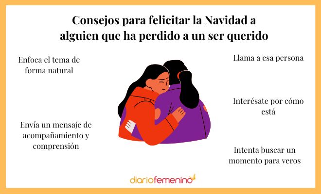 Maneras de felicitar la Navidad a alguien que ha perdido a un ser querido