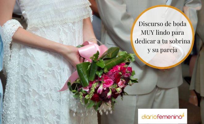 Bonito discurso de boda para tu sobrina