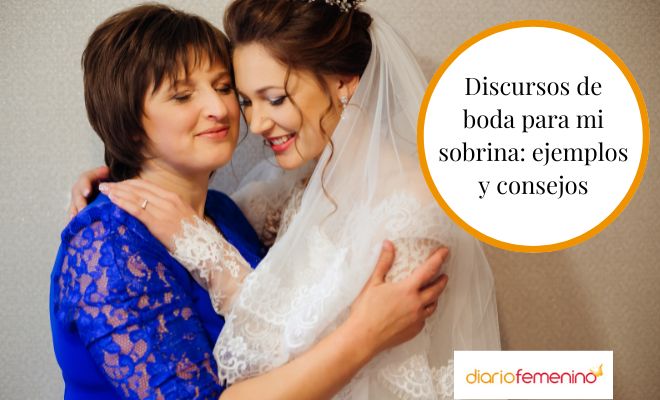 Ideas de discursos de boda para una sobrina