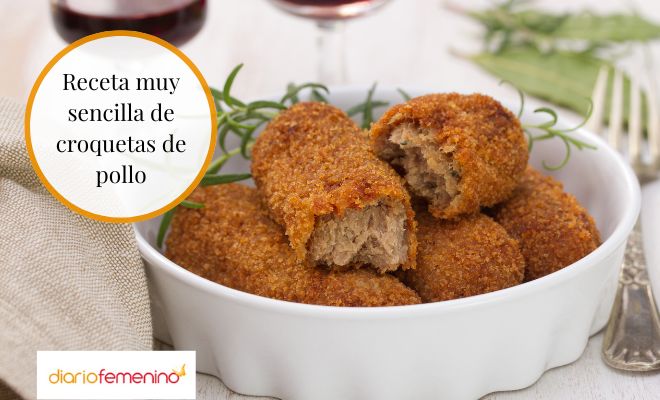 Cómo hacer croquetas de pollo