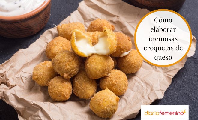 Receta de croquetas de queso
