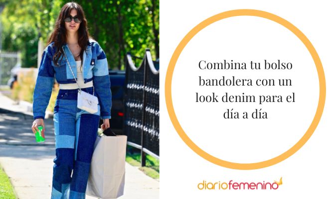 Outfit para el día a día con un bolso de estilo bandolera