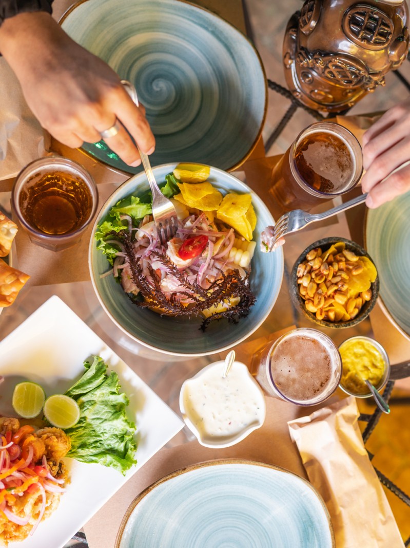 Saborea la gastronomía peruana