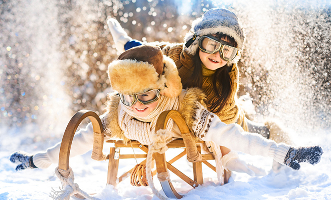 Moda infantil para el invierno