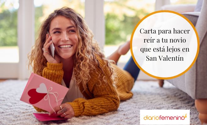 Carta divertida para tu novio en la distancia por San Valentín