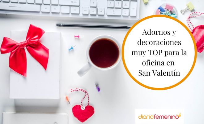Formas de decorar la oficina en San Valentín