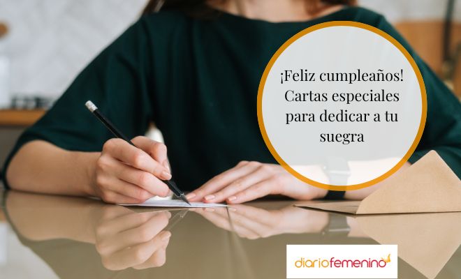 Cartas para felicitar el cumpleaños a tu suegra querida