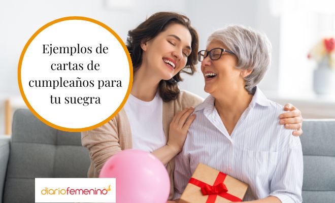 Cartas de cumpleaños para una suegra