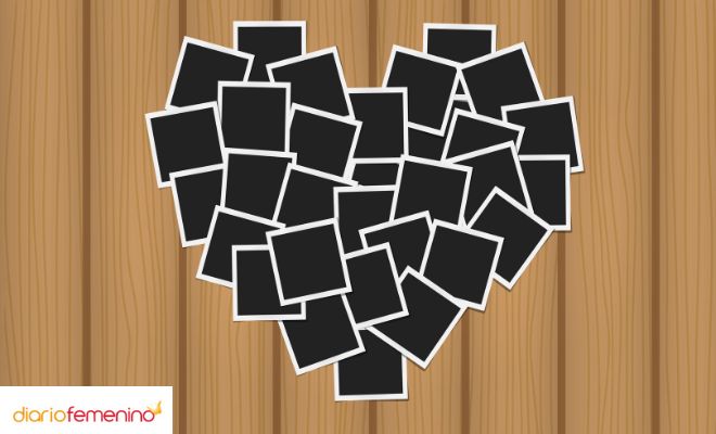 Cómo hacer un corazón con fotos para San Valentín