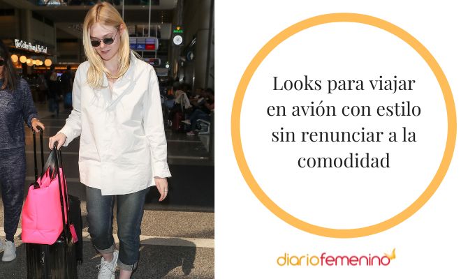 Consejos e ideas de looks para viajar en avión