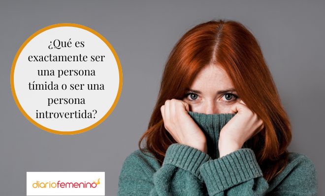 Definición de timidez y de introversión