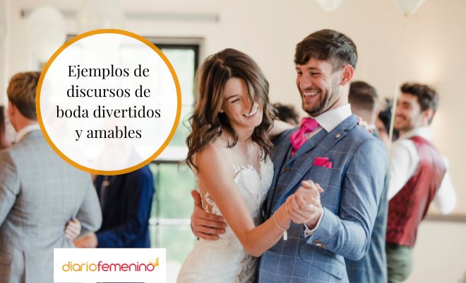 Ejemplos de discursos de boda divertidos
