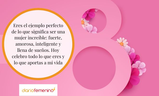 Dedicatorias para mi novia o esposa en el Día de la Mujer