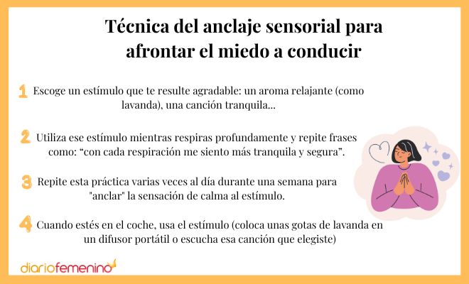 Técnica de relajación para reducir la ansiedad al volante