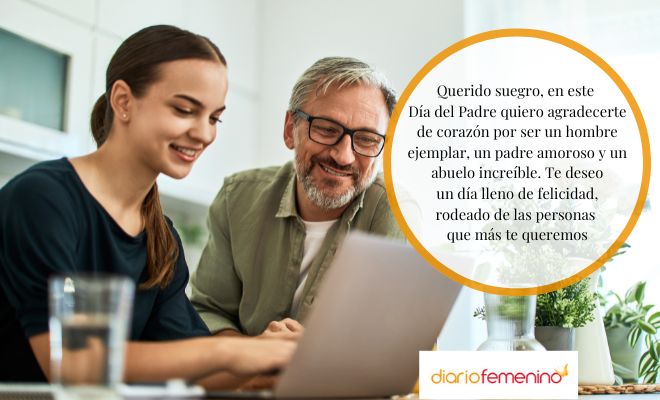 Mensajes para tu suegro por el Día del Padre