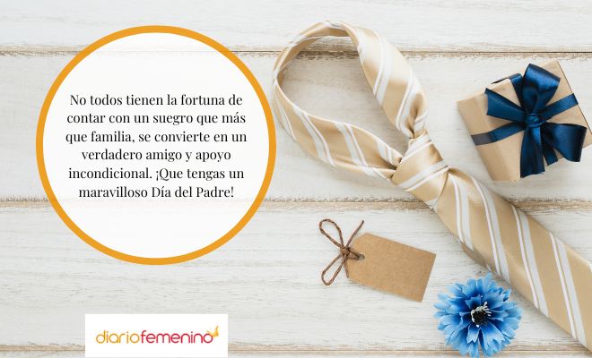 Felicitaciones para tu suegro en el Día del Padre