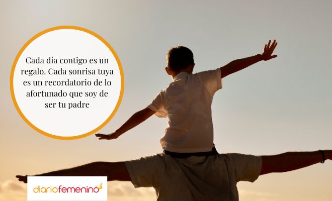 Frases del Día del Padre para un hijo