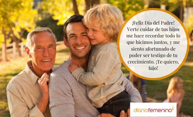 Felicitaciones del Día del Padre para tu hijo que ya es padre
