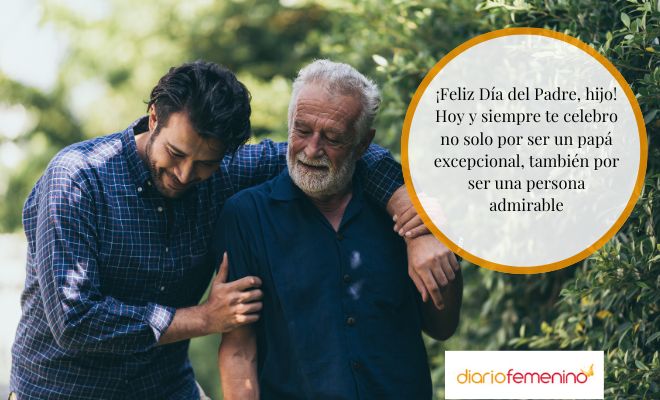 Mensajes del Día del Padre para un hijo que ya es papá