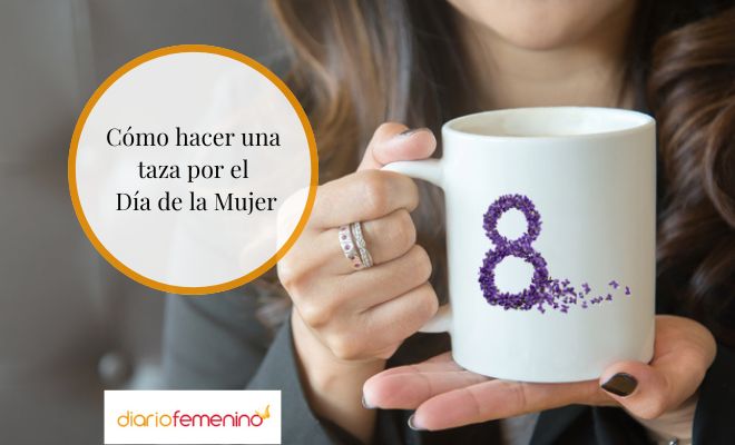 Cómo hacer una taza personalizada para el Día de la Mujer