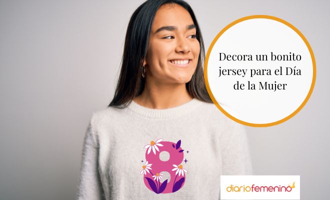 Cómo hacer un jersey personalizado en el Día de la Mujer