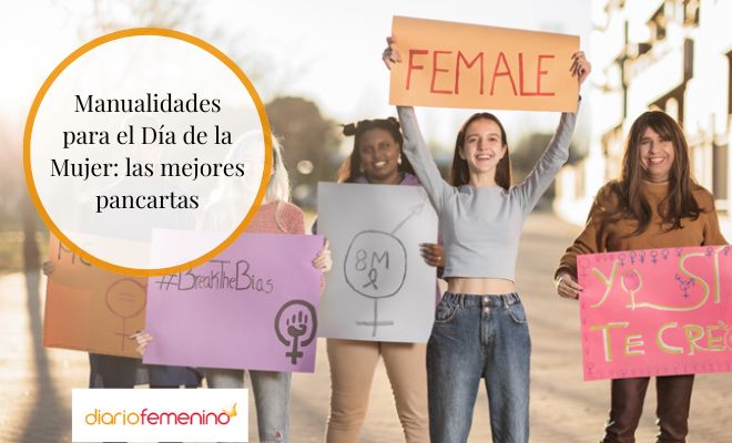Ideas de pancartas para el Día de la Mujer
