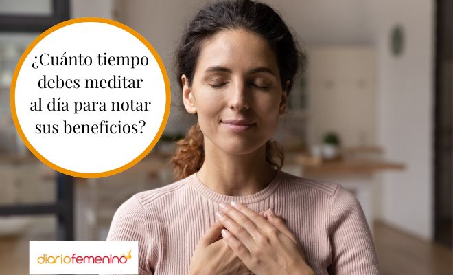 Cuánto tiempo meditar para empezar a notar los beneficios