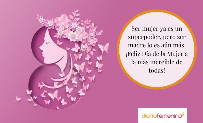 Mensajes del Día de la Mujer para una madre