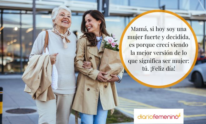 Mensajes bonitos para mamá en el Día de la Mujer