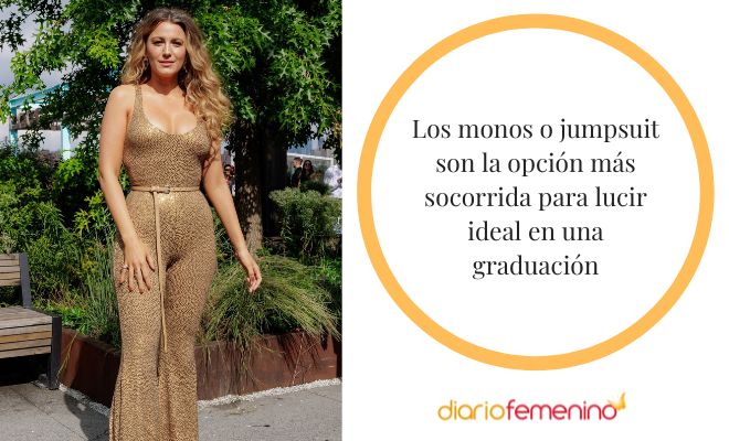 Look con mono para una graduación