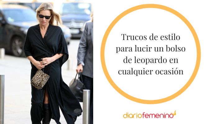 ¿Cómo combinar un bolso de leopardo?