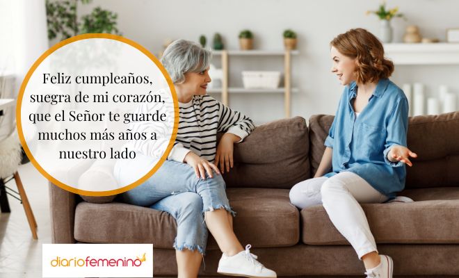 Saludos muy bonitos para mi suegra por su cumpleaños