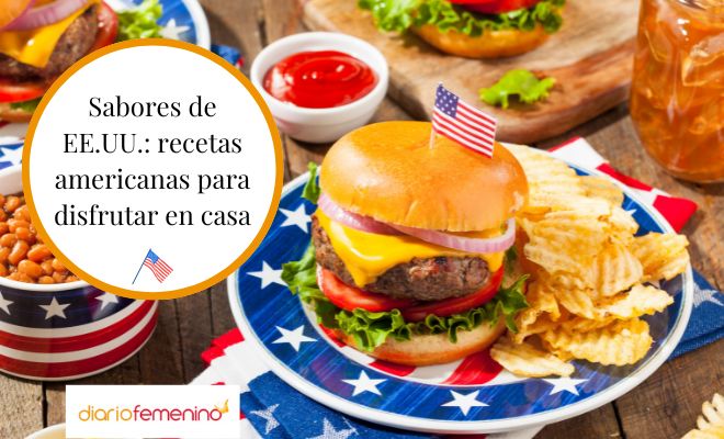 Deliciosas recetas de comida americana