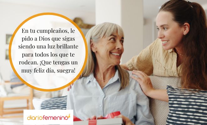 Felicitaciones cristianas para una suegra por su cumpleaños