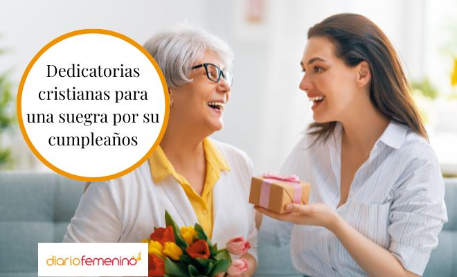 Frases para mi suegra cristiana en su cumpleaños