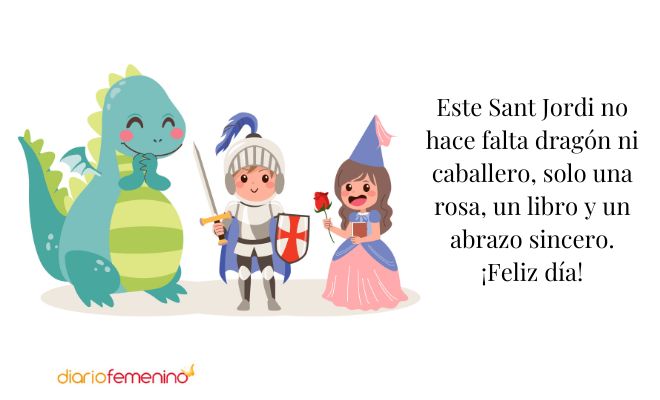 Frases por Sant Jordi en español