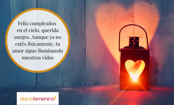 Lindos mensajes de cumpleaños para mi suegra fallecida