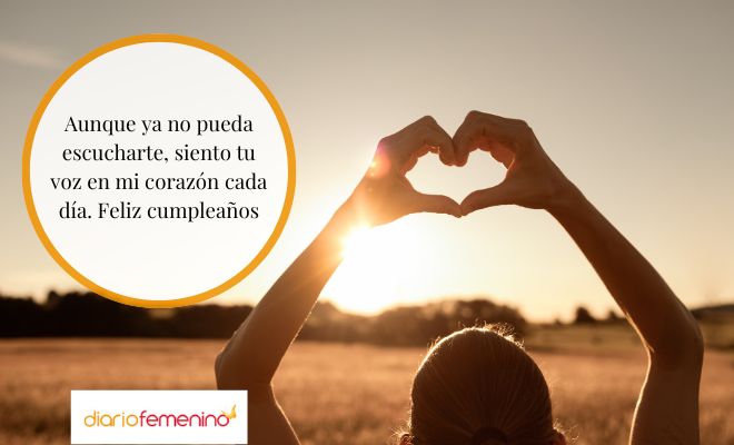 Felicitaciones de cumpleaños para una suegra que está en el cielo