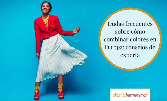 ¿Cómo combinar diferentes colores en la ropa?